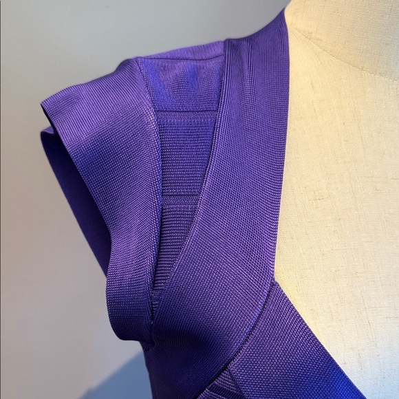 French Connection Purple Bandage Dress size 8 - Picture 4 of 4